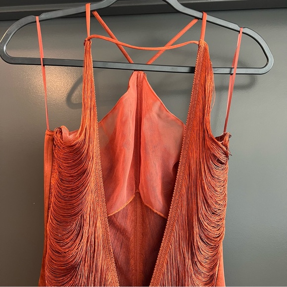 Cult Gaia Renata Gown Maxi Dress in Bronze Size Small NEW! New with tags! - Picture 16 of 17